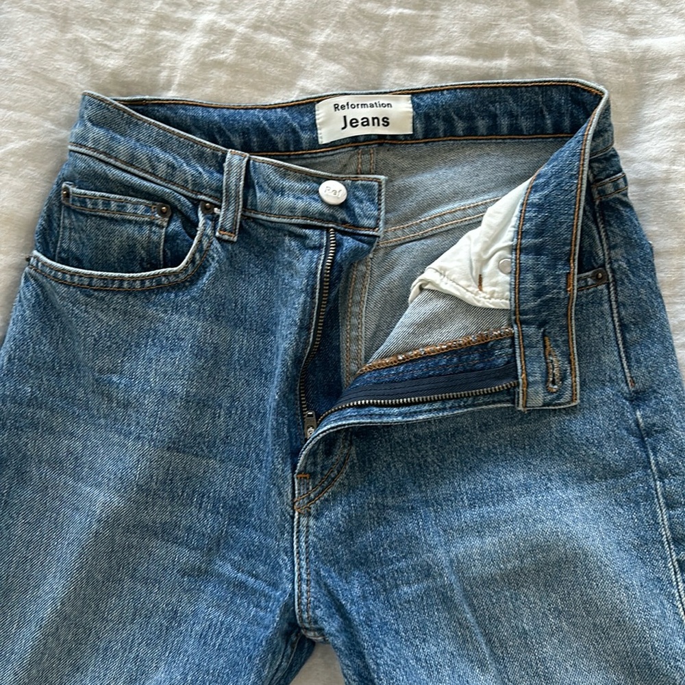 Reformation Liza High Straight Jean